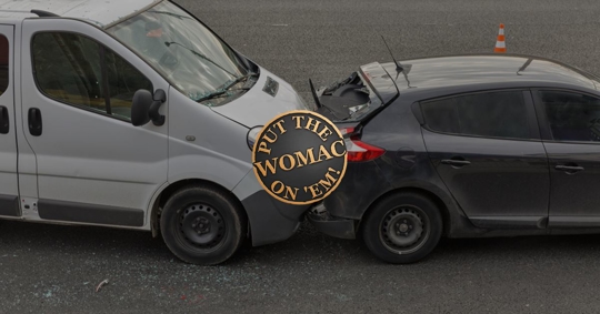 rear end from company vehicle